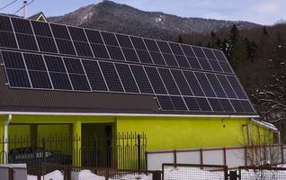 Солнечная электростанция в поселке Гузерипль