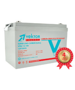 Карбоновый аккумулятор VEKTOR VPbC 12-100