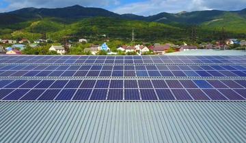 Сетевая солнечная электростанция 61.2 кВт в г. Новороссийске